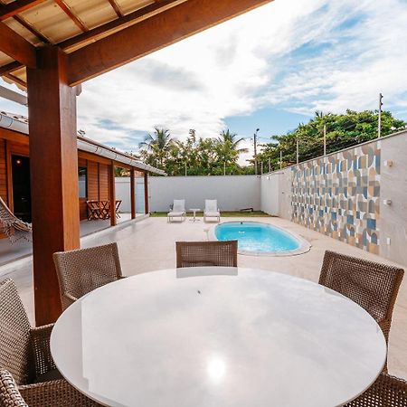 Casadecastelhanos, Quadra Do Mar De Castelhanos, 4 Suites Com Ar, Churrasqueira, Piscina, Hidromassagem, Cozinha Integrada Gourmet Ideal Para Familia E Amigos Anchieta  Luaran gambar