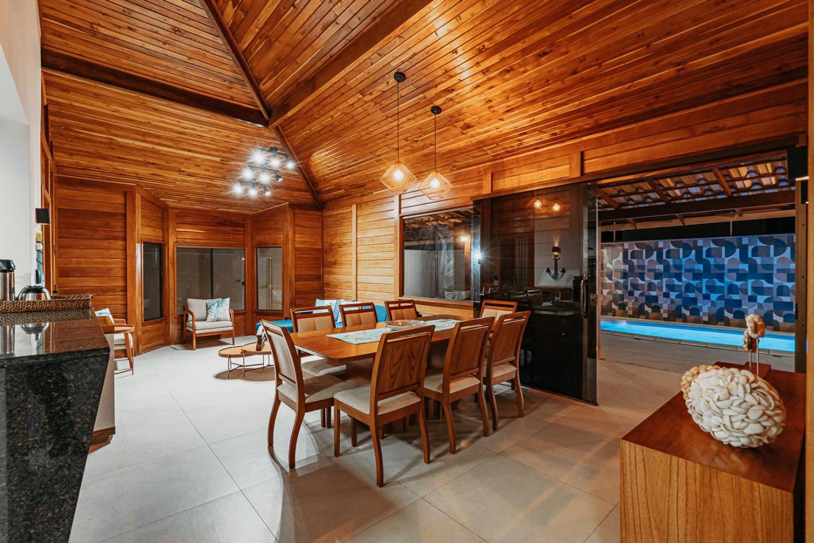 Casadecastelhanos, Quadra Do Mar De Castelhanos, 4 Suites Com Ar, Churrasqueira, Piscina, Hidromassagem, Cozinha Integrada Gourmet Ideal Para Familia E Amigos Anchieta  Luaran gambar