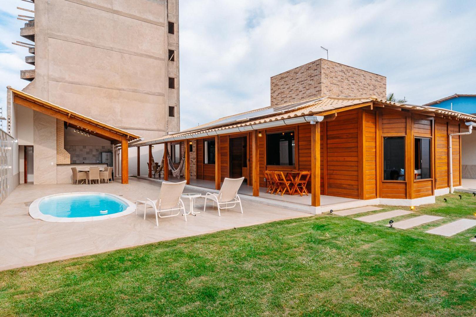 Casadecastelhanos, Quadra Do Mar De Castelhanos, 4 Suites Com Ar, Churrasqueira, Piscina, Hidromassagem, Cozinha Integrada Gourmet Ideal Para Familia E Amigos Anchieta  Luaran gambar