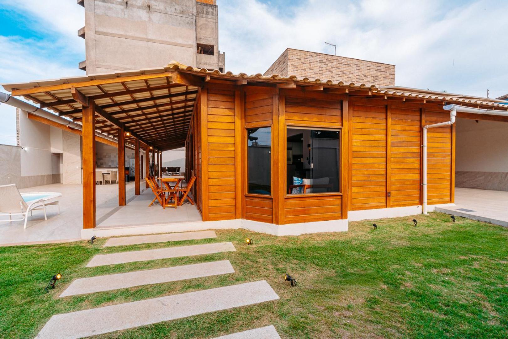 Casadecastelhanos, Quadra Do Mar De Castelhanos, 4 Suites Com Ar, Churrasqueira, Piscina, Hidromassagem, Cozinha Integrada Gourmet Ideal Para Familia E Amigos Anchieta  Luaran gambar
