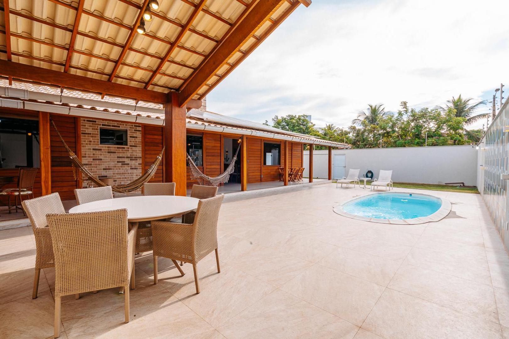 Casadecastelhanos, Quadra Do Mar De Castelhanos, 4 Suites Com Ar, Churrasqueira, Piscina, Hidromassagem, Cozinha Integrada Gourmet Ideal Para Familia E Amigos Anchieta  Luaran gambar